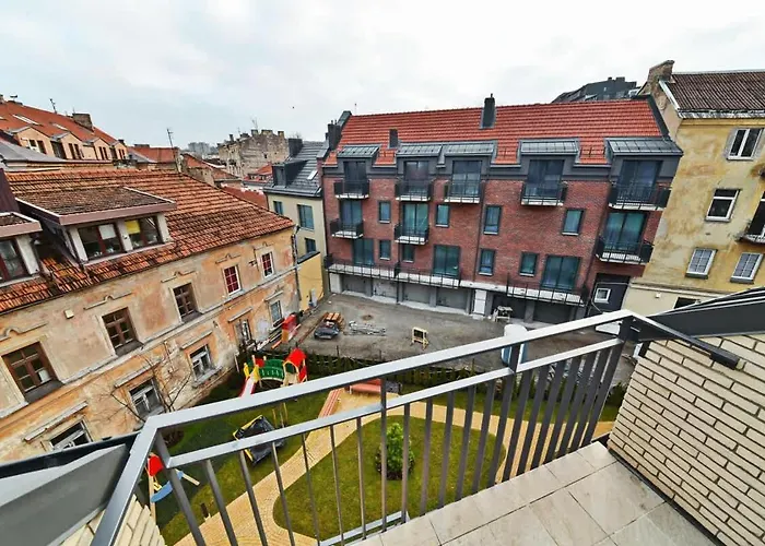 Domillion New Duplex 12ppl Balconies Free Park N2a Butas Vilnius