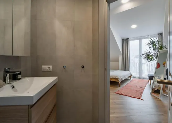 Domillion New Duplex 12ppl Balconies Free Park N2a Butas Vilnius