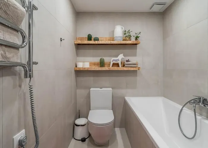 アパート Domillion New Duplex 12ppl Balconies Free Park N2a ヴィリニュス