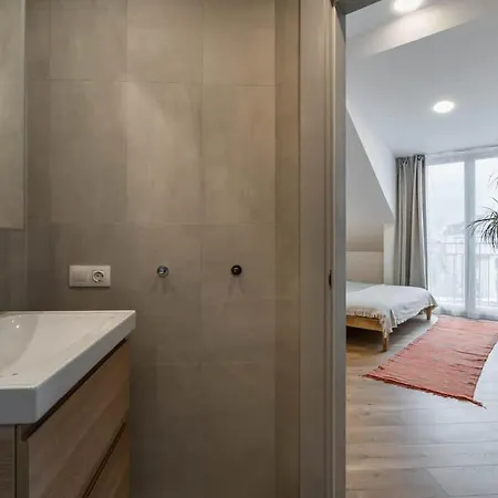 Domillion New Duplex 12ppl Balconies Free Park N2a Апартаменты Вильнюс