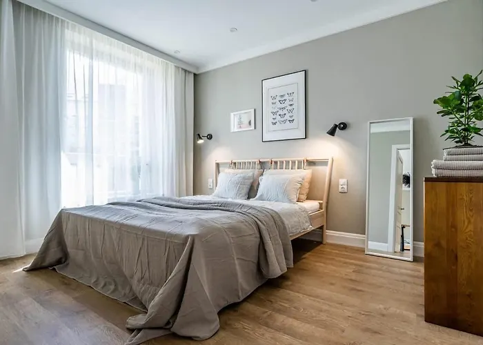 דירה Domillion New Duplex 12ppl Balconies Free Park N2a וילנה